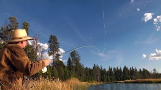 Spring Creek Fly Fishing  Yamsi Ranch Oregon by Todd Moen [upl. by Nnaassilem]