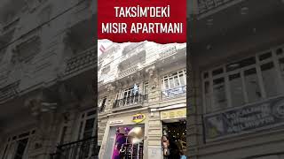 Taksim Mısır Apartmanı Tarihi  Mısır Apartmanı [upl. by Hsak]