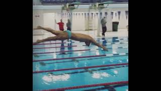 caeleb dressel start SLOW MOTION  Spire Institute [upl. by Salchunas]