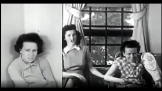 LOBOTOMY  Before and After Female Patients 1944 [upl. by Eerased]