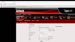 Globe Broadbands Aztech DSL5001EN in Bridge Mode [upl. by Ytirehc]