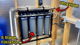 Whole House Water Filter Install for my Rainwater Harvesting System [upl. by Mukund732]