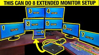 8 Extended 4K Monitor Setup with OREI SplitExtend For Only 59 [upl. by Conant]