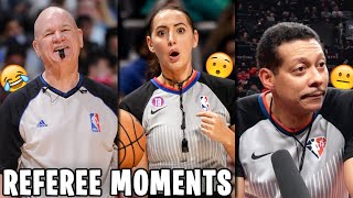 NBA Referee Funny Moments [upl. by Aromas]