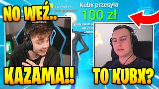 🤔 CZY KUBX I KAZAMA POGODZĄ SIĘ PO DRAMIE KUBX WYSYŁA DONATE KAZAMIE  KULARZ SZOTY [upl. by Ymiaj732]