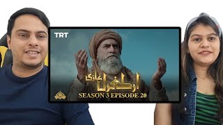 Ertugrul Ghazi Urdu  Episode 20  Season 3 Reaction [upl. by Enelrihs]