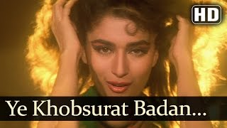 Ye Khoobsurat Badan  Madhuri Dixit  Anil Kapoor  Rajkumar  Hindi Song  Laxmikant Pyarelal [upl. by Elrem4]