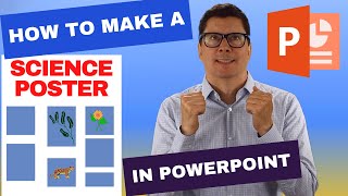 How to make a research poster for a conference using PowerPoint [upl. by Orian737]