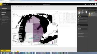 Power BI  Enhanced Map with Leaflet  D3 [upl. by Liebman240]