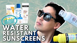 Dermatologist Reviews The Best WaterResistant Sunscreens [upl. by Assirok557]