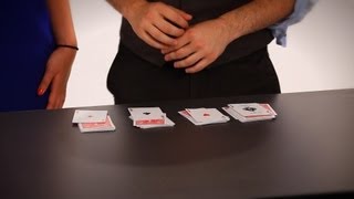 How to Do the 4 Aces Card Trick  Coin amp Card Magic [upl. by Gibb586]