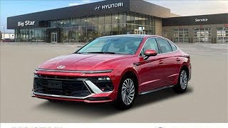 New 2024 Hyundai Sonata Hybrid Friendswood TX Houston TX RA100713 [upl. by Ytirahs]