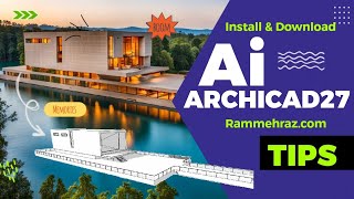 Ai Archicad Install and Run program unlimited [upl. by Ecenahs]