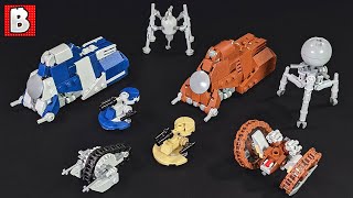 LEGO Clone Wars Ground Forces in Micro Star Wars Custom Builds [upl. by Waterer790]