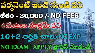 Testbook Work From Home Jobs  Work from home jobs in telugu  Freshers Jobs  Jobs Guruvu [upl. by Jenny]