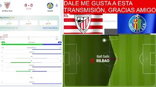 Athletic Bilbao vs Getafe live broadcast 🔴 with detailed visual and text effects 2024 [upl. by Cerelia]