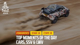 Cars Top moments  Stage 10  Dakar2023 [upl. by Beltran]