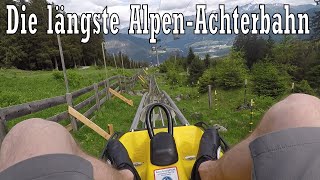 Die längste AlpenAchterbahn der Welt  Alpine Coaster Imst [upl. by Yssim]