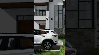 MODERN ELEGANT 4BEDROOM HOUSE 4bedroomhouse contemporaryliving architecturalvisualization [upl. by Egiap]