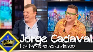 La anécdota de Jorge Cadaval con los baños estadounidenses  El Hormiguero [upl. by Imeaj]