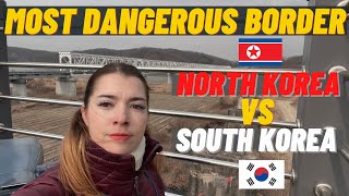 Looking into NORTH KOREA DMZ tour Korea [upl. by Trubow158]