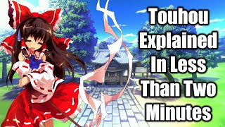 Touhou Explained in Less Than 2 Minutes [upl. by Selec]