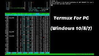 How To Download amp Install Termux on PC Windows 1087 [upl. by Aztinaj]