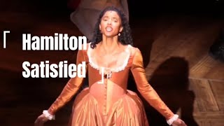 Hamilton  Satisfied LIVE AUDIO Renée Elise Goldsberry [upl. by Lleumas822]