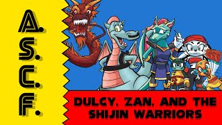 Archie Sonic Character Files Dulcy the Dragon Zan and the Shijin Warriors [upl. by Demaggio]