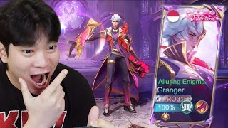 Review Skin Granger Valentine Dapet Tim Diluar Akal Sehat  Mobile Legends [upl. by Lancelle]