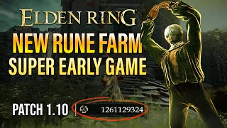 Elden Ring Rune Glitch  Early Game Rune Farm After Patch 112 500K Per Min DLC [upl. by Harewood]