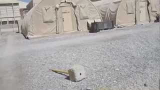 Alarms of Rocket Attack in Kandahar Afghanistan 2012 [upl. by Elacsap]