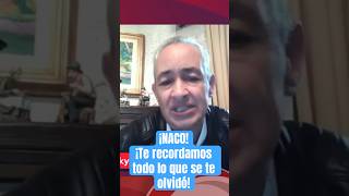 ¡NACO PRESIDENTE ¡Te recordamos todo lo que se te olvidó shorts markstaroselsky [upl. by Cuda]