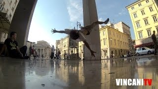 How to Breakdance  Flare to Air Flare  Fal Crow Skills Italy [upl. by Atilegna628]