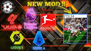 🆕 New FTS 2024 Mod  New Upgrade  Lastest Transfers amp More  🔥⚽ [upl. by Odnam]