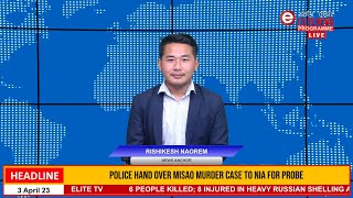 ELITE TV 200 PM MANIPURI NEWS  4th November 2023 [upl. by Neelasor]