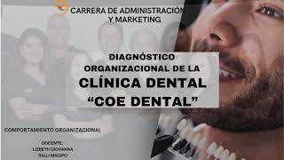 Diagnóstico organizacional Clínica Dental quotCOE DENTALquot [upl. by Decima531]