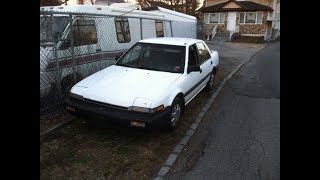 Look at a 1988 Honda Accord DX [upl. by Eatnoj225]