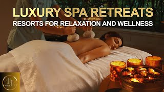 Spa Retreats Luxurious Resorts for Ultimate Relaxation and Wellness [upl. by Lindblad]