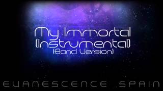 Evanescence My Immortal Band Version Instrumental HD 720p [upl. by Fortier]