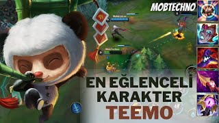 Teemo ile Oyundan Efsane Zevk Alabilirsinizi Trol Teemo Dereceli  Wild Rift [upl. by Kimberlyn]