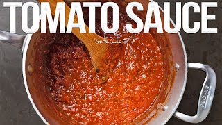 Best Everyday Tomato Sauce Recipe  SAM THE COOKING GUY [upl. by Lauer]