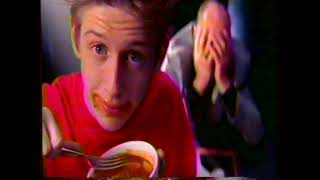 1997 Chef Boyardee Beef Ravioli quotMissing something  Feed the Needquot TV Commercial [upl. by Nahgem342]