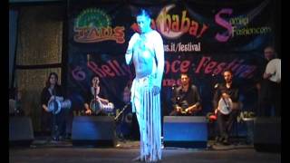 Zadiel Bellydancing to Live Drum Solo by Takadum Orchestra  Master Turkish Male Bellydancer [upl. by Ehrenberg]