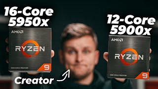 AMD Ryzen 5900x VS 5950x ➡ worth the EXTRA 250 12 or 16core [upl. by Farlee]