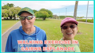 WALK WITH US IN CAIRNS ESPLANADE  SHOPPING IN BUNNINGS  atemilesdiary [upl. by Nhguav652]