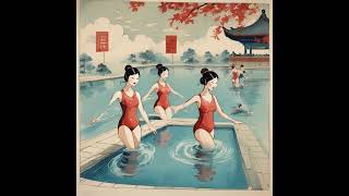 Les nageuses chinoises brillent en natation artistique Podcast [upl. by Gilbertson]