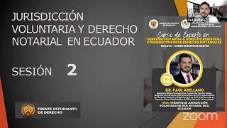 Curso Derecho Notarial y Registral Sesión 2 [upl. by Moran]