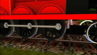 Unusual Thomas and Friends Animation  Gordon Crashes into Logs Goes Wrong [upl. by Johppah]