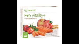 GNLD NEOLIFE PRO VITALITY PLUS  Food supplement [upl. by Niamor929]